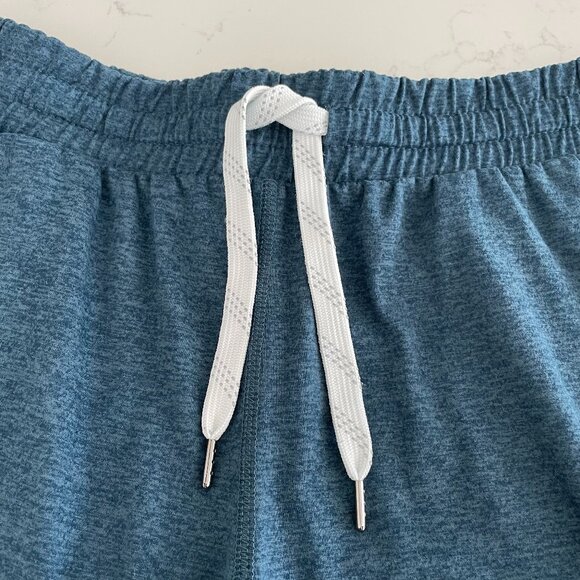 Pacific Trail Casual Elasticized Waist w Drawcord Poly Shorts Teal Blue Sz S - Picture 5 of 11